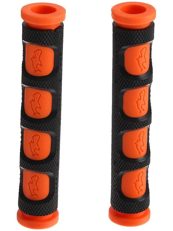 Накладка на ручку руля, противоскользящая, 95 мм, диаметр 18 мм, микс, набор 2 шт