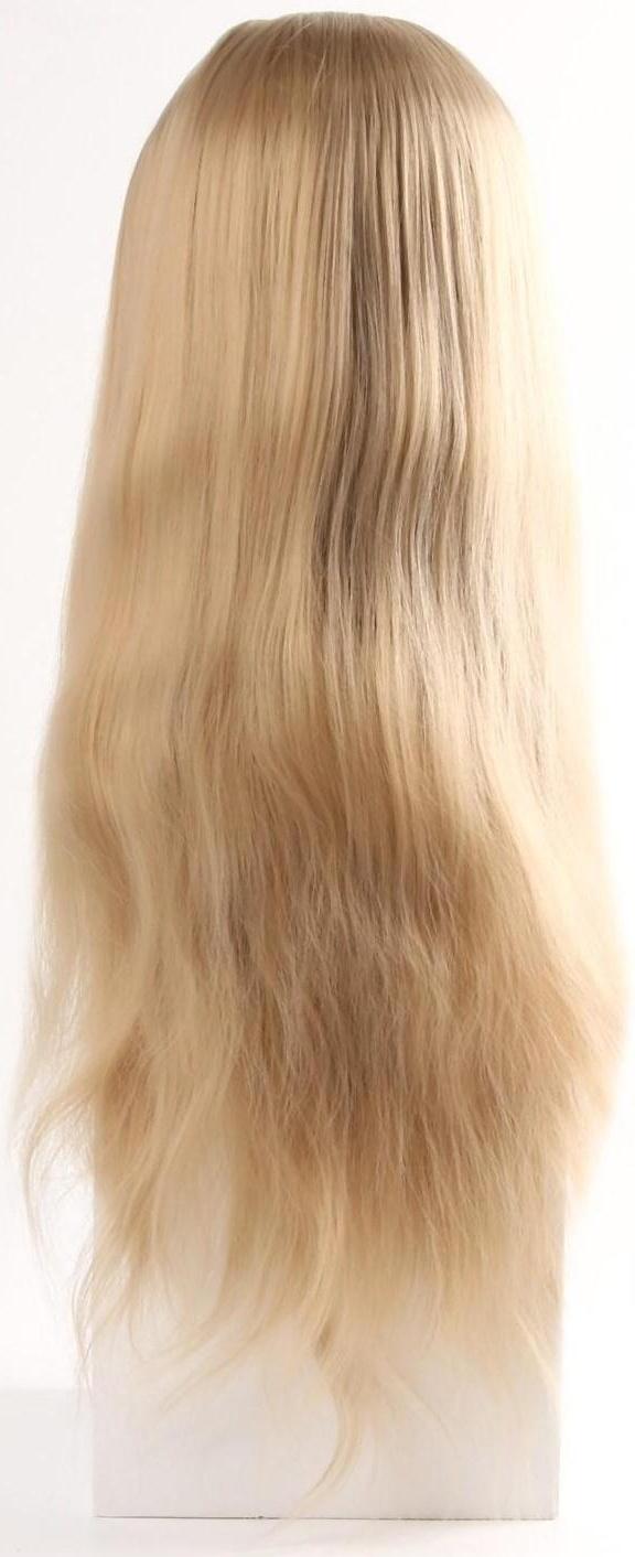 Голова учебная, искусственный волос, 55-60 см, объём 2D, без штатива, цвет блонд