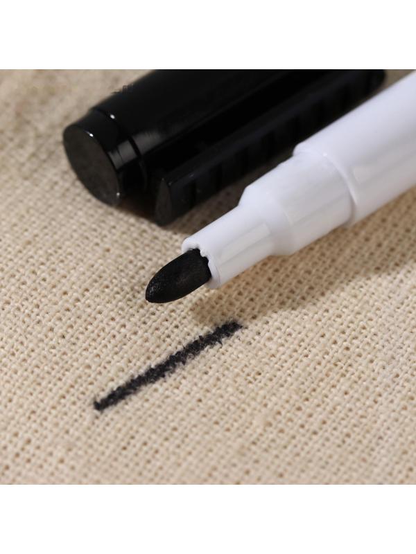 Маркер для ткани, перманентный, цвет чёрный