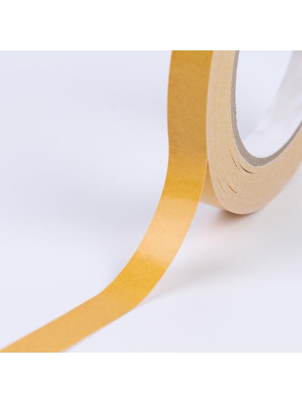 Паутинка клеевая для кожи, 12 мм, 25 м, цвет белый