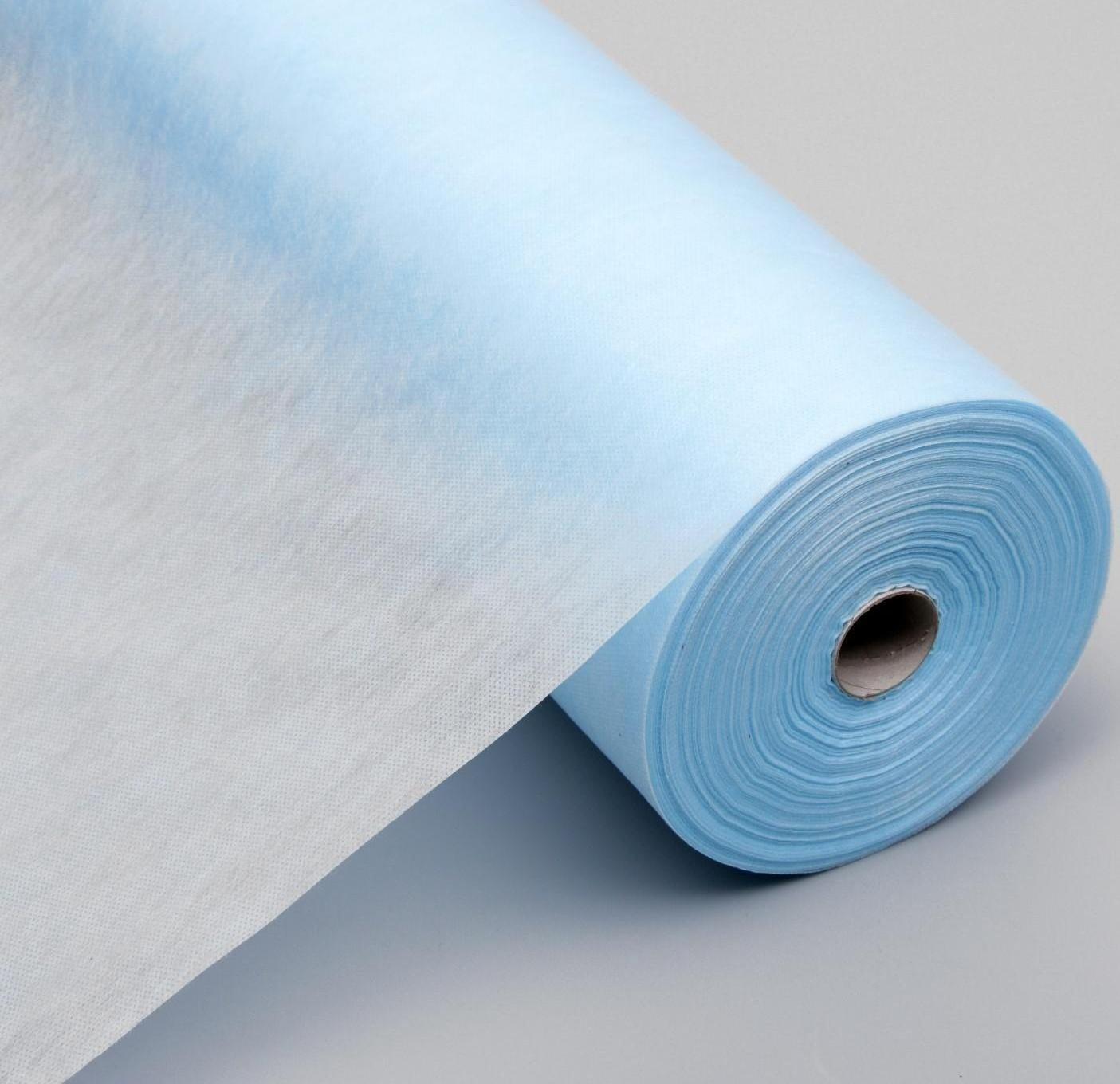 Простыни Плотные, голубой, 20 гр/м2, 70 x 200 см.