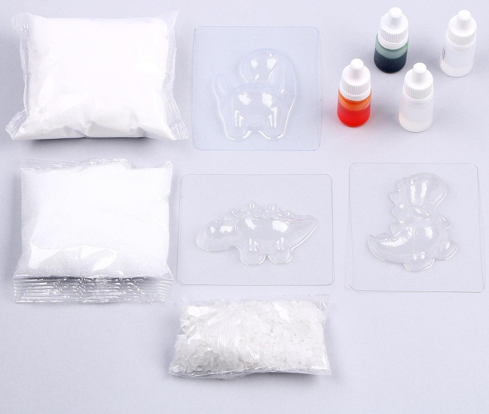 Набор для творчества. Бомбочки для ванн своими руками «Мир динозавров»