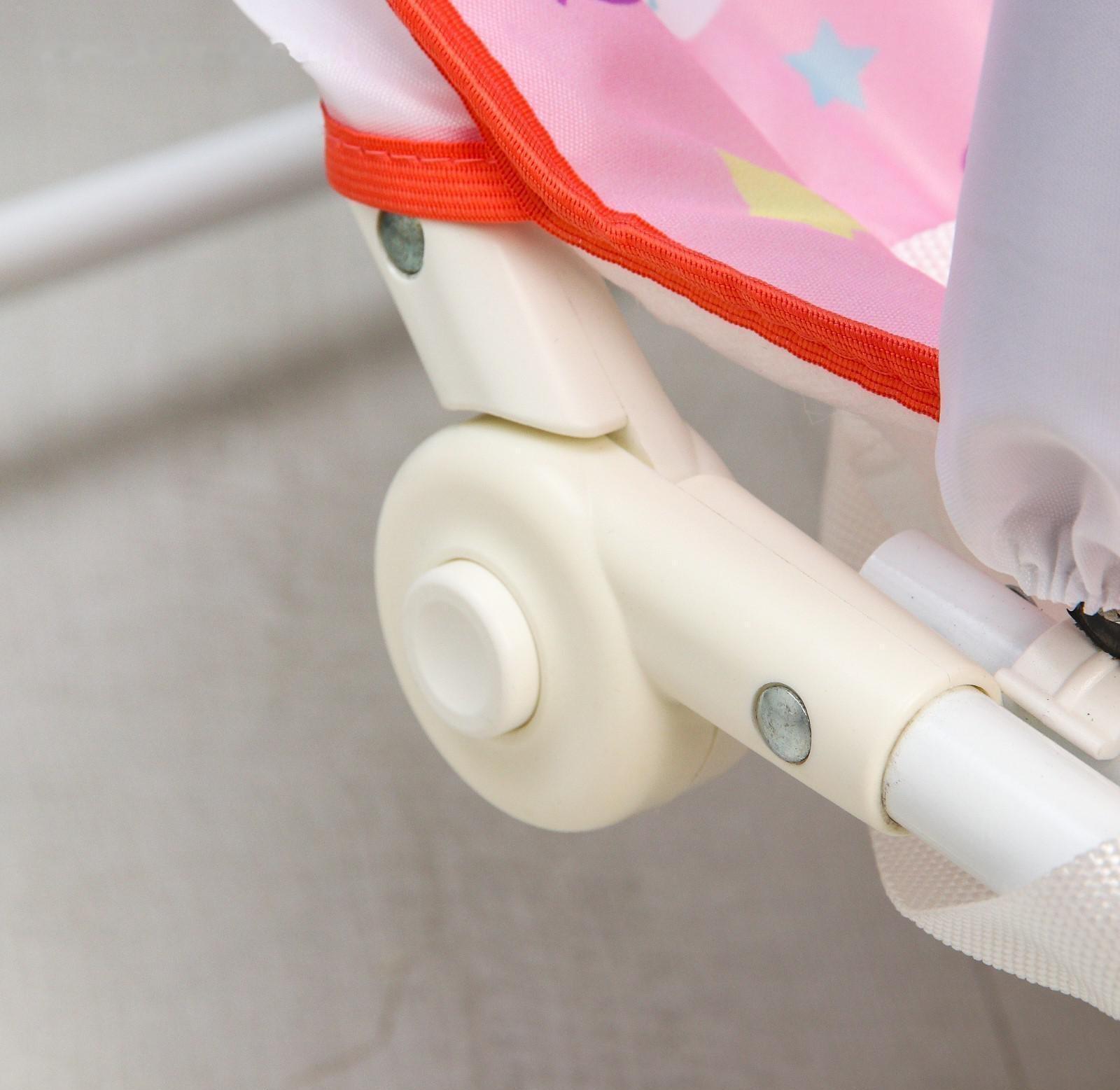 Шезлонг - качалка для новорождённых «Волшебная пони», игровая дуга, игрушки МИКС