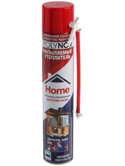 Полиуретановый утеплитель POLYNOR HOME, бытовой, 750 мл