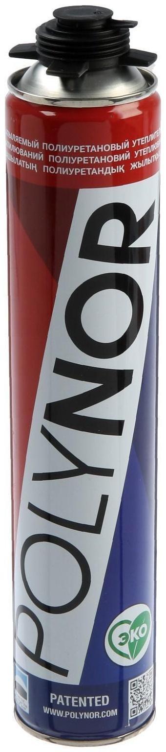 Полиуретановый утеплитель POLYNOR, под пистолет, всесезонный, 1000 мл