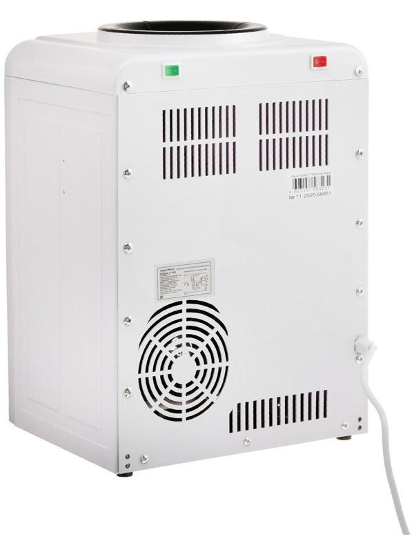 Кулер для воды AquaWork AW 0.7TDR, с нагревом/охлаждением, 700 Вт, белый с черным