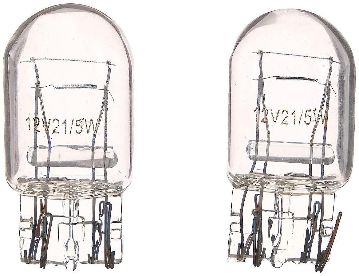 Галогенная лампа Cartage W21/5W (W3x16d), 12 В, габарит/стоп, набор 2 шт