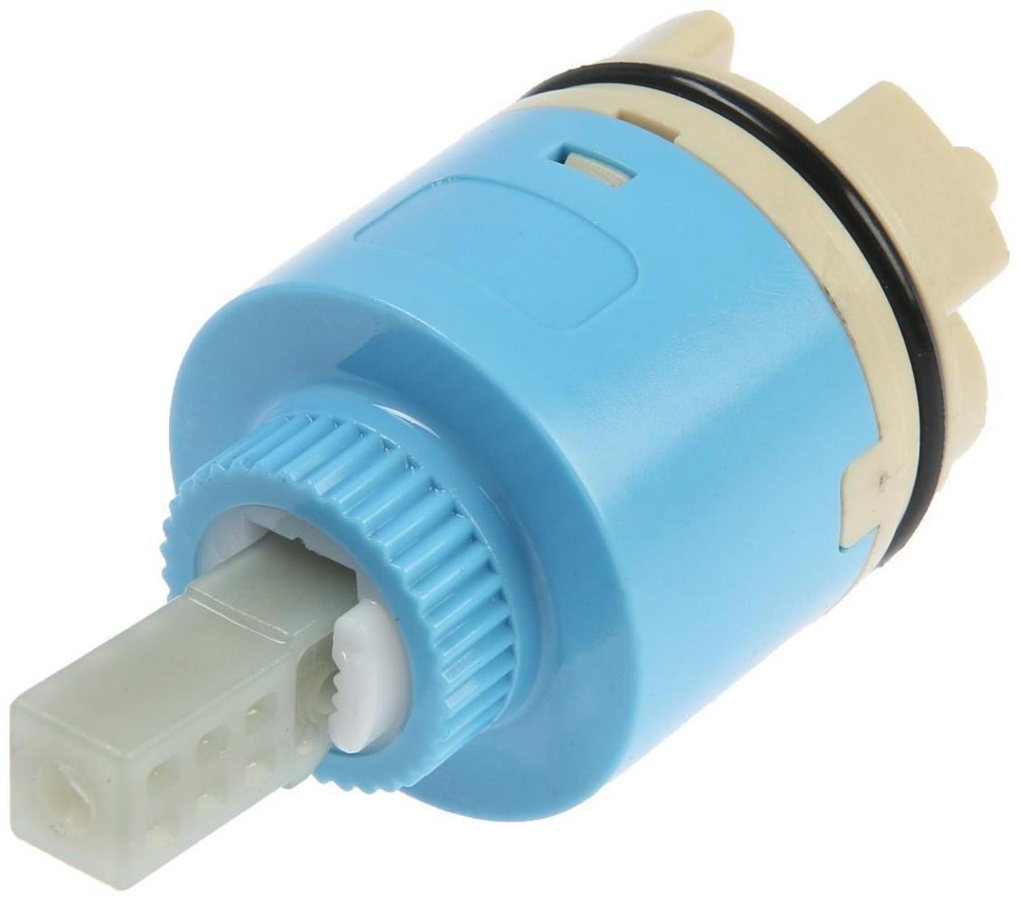 Картридж для смесителя ZEIN, d=40 мм, механизм керамика, корпус пластик, высокий