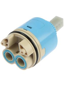 Картридж для смесителя ZEIN, d=40 мм, механизм керамика, корпус пластик, высокий