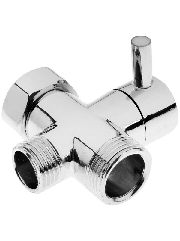 Дивертор ZEIN Z743, для смесителя, корпус цинк, цвет хром