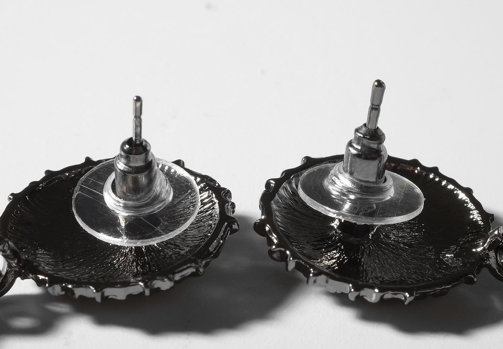 Серьги металл 