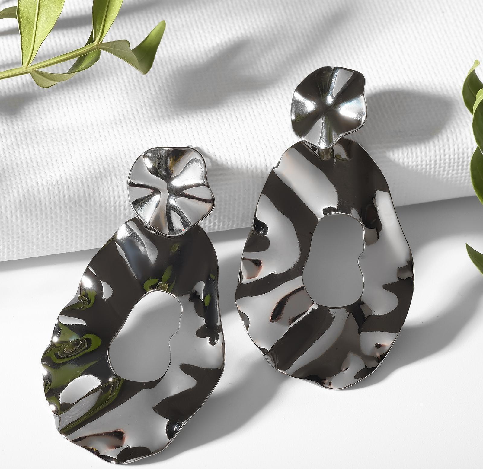 Серьги металл 