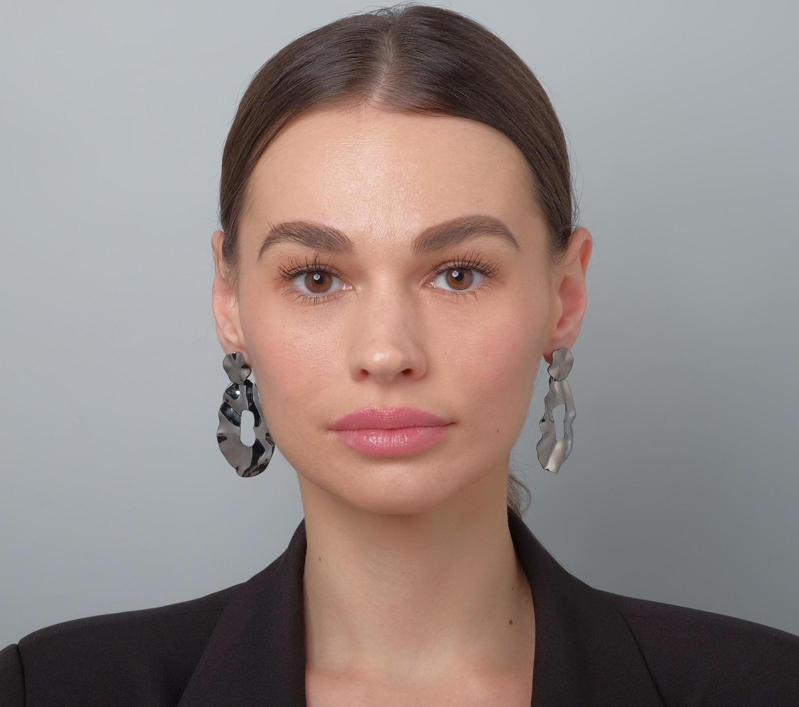 Серьги металл 