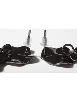 Серьги металл 