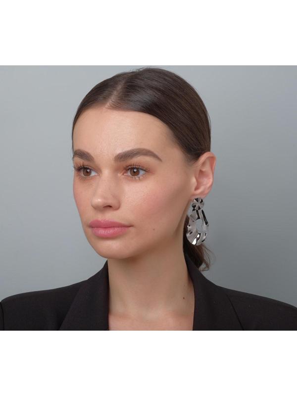 Серьги металл 