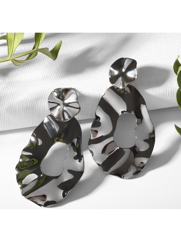 Серьги металл 