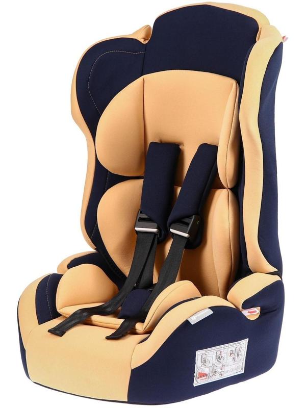 Автокресло детское, удерживающее устройство для детей Крошка Я Multi, гр. I/II/III, Bеige
