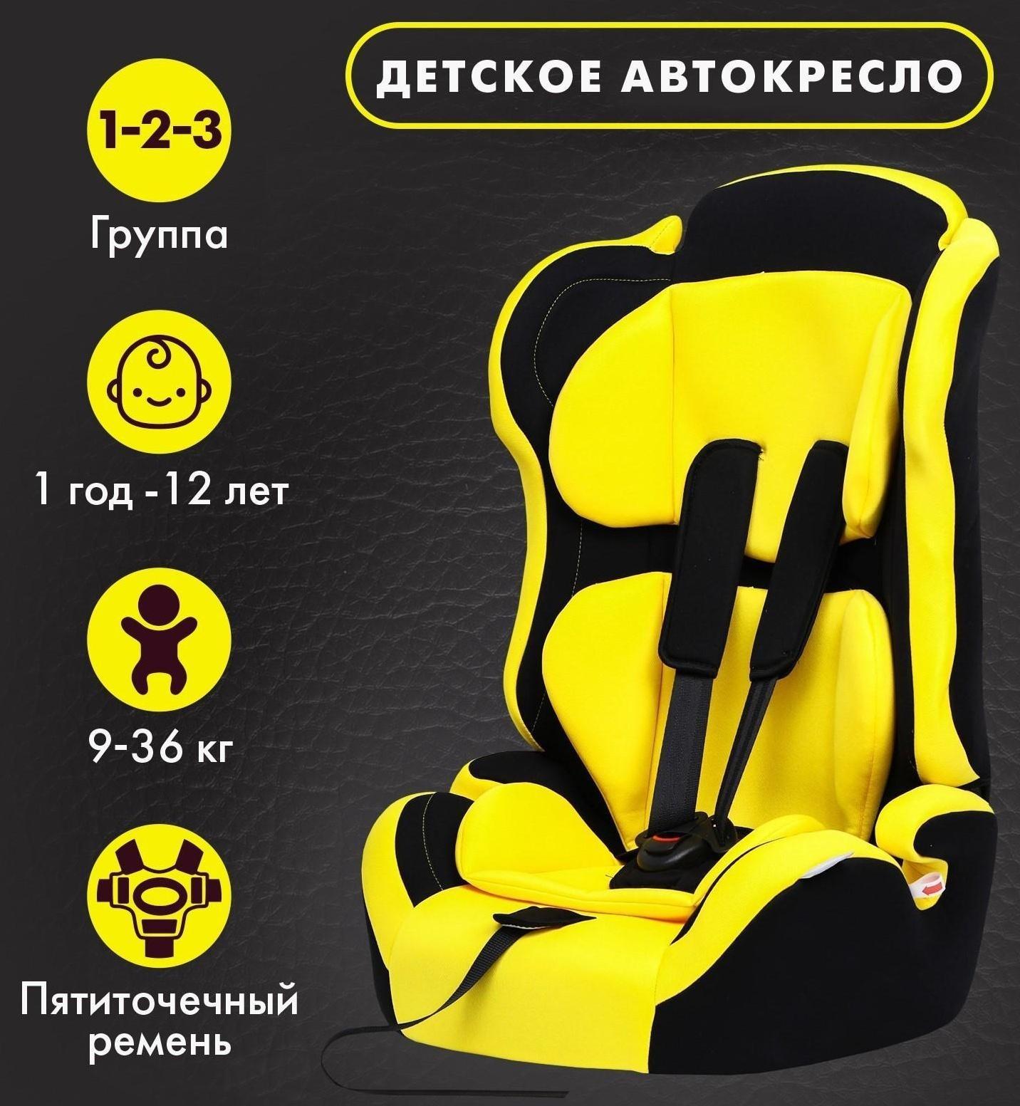 Автокресло детское, удерживающее устройство для детей Крошка Я Multi, гр. I/II/III,