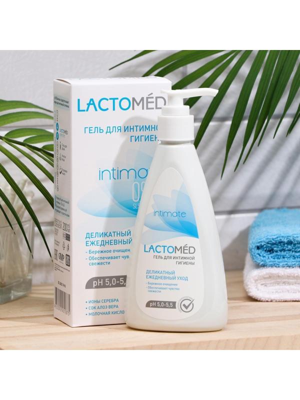 Гель для интимной гигиены «Лактомед», деликатный ежедневный уход, 200 мл