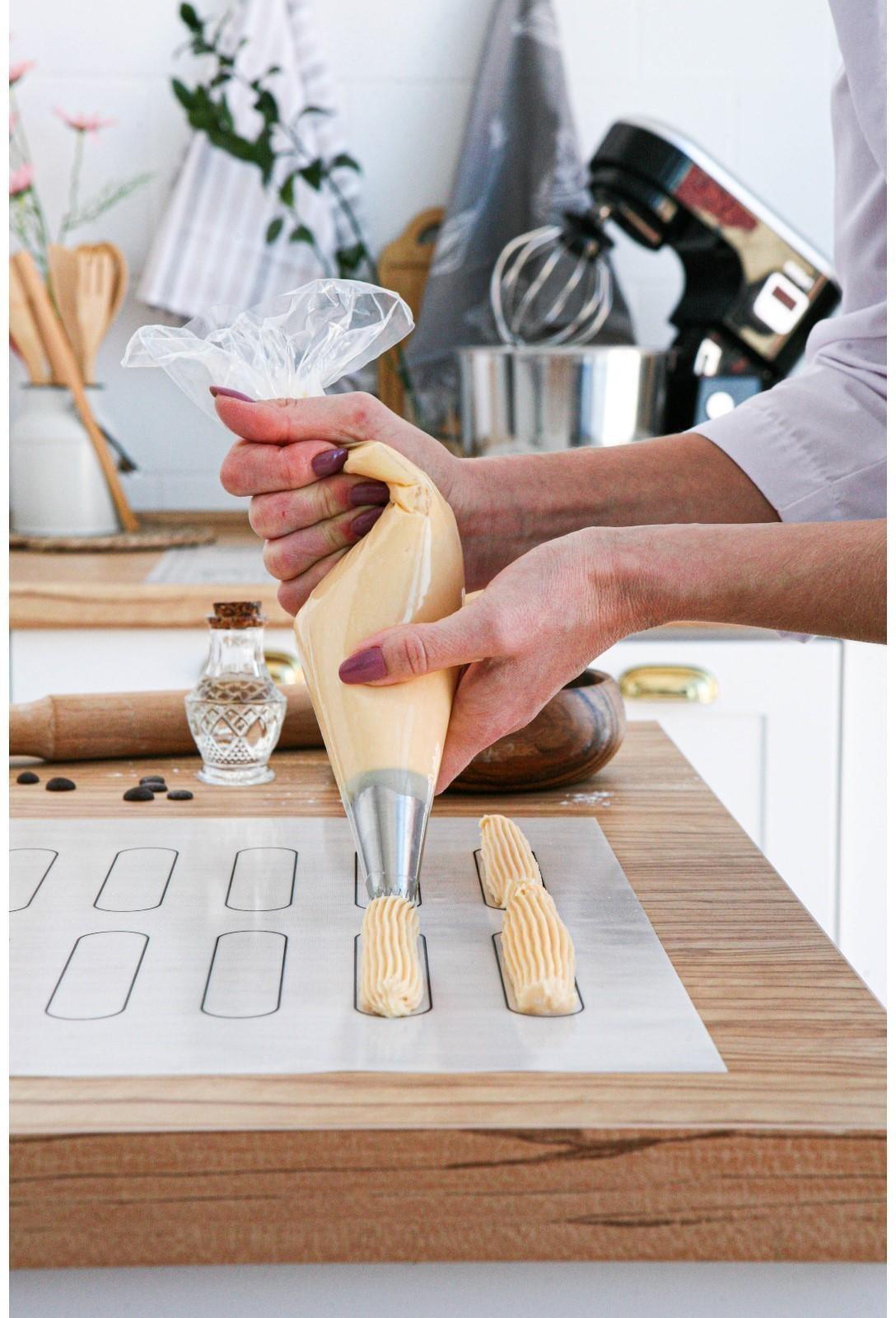 Силиконовый коврик армированный KONFINETTA «Эклер», 40×60 см, 0,4 мм