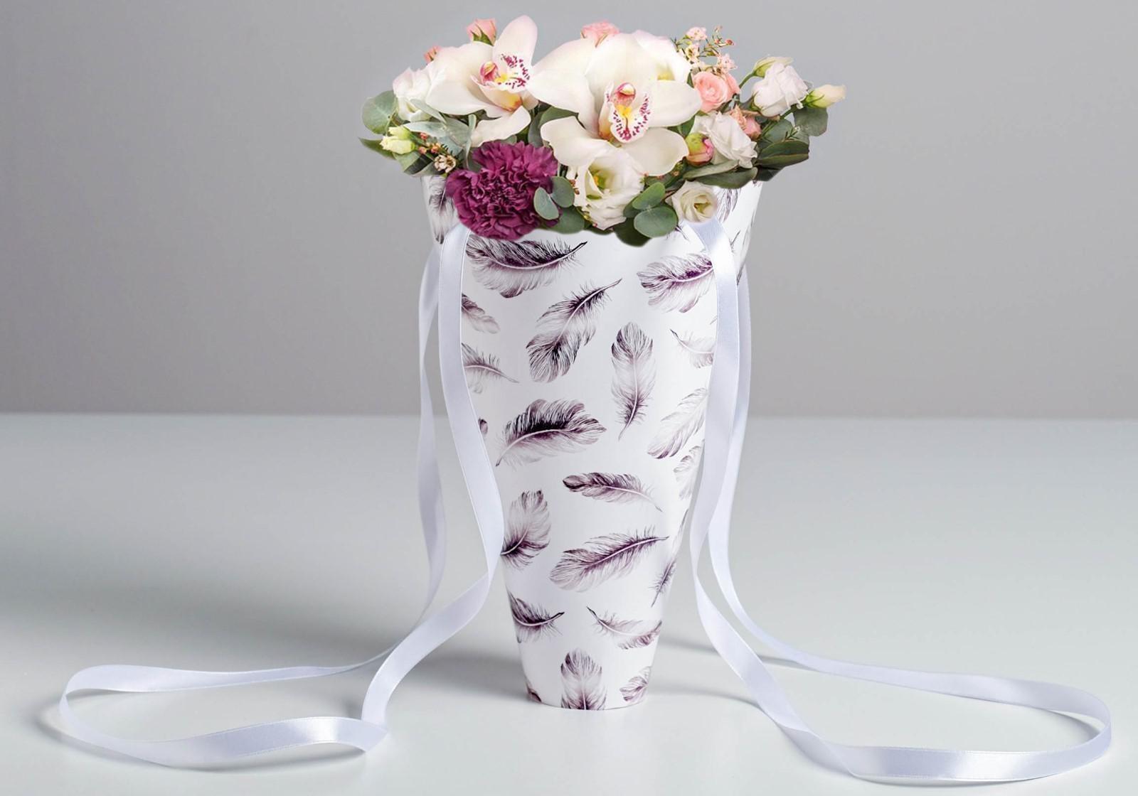 Конверт‒конус для цветов «Dreams», 24 × 27 см