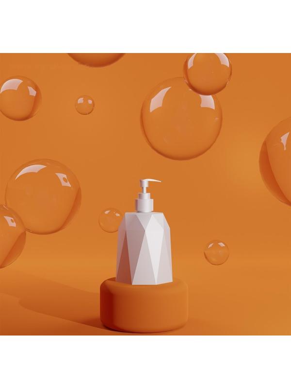 Дозатор для мыла «Призма», 330 мл, цвет белый