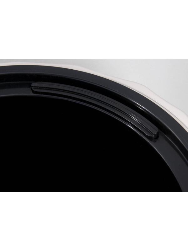 Кашпо для цветов со вставкой «Мозаика», 19,5 л (9 л), цвет кремовый