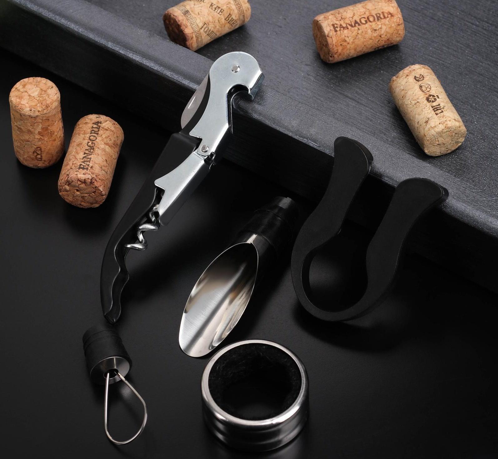 Набор для вина «Эстет», 5 предметов