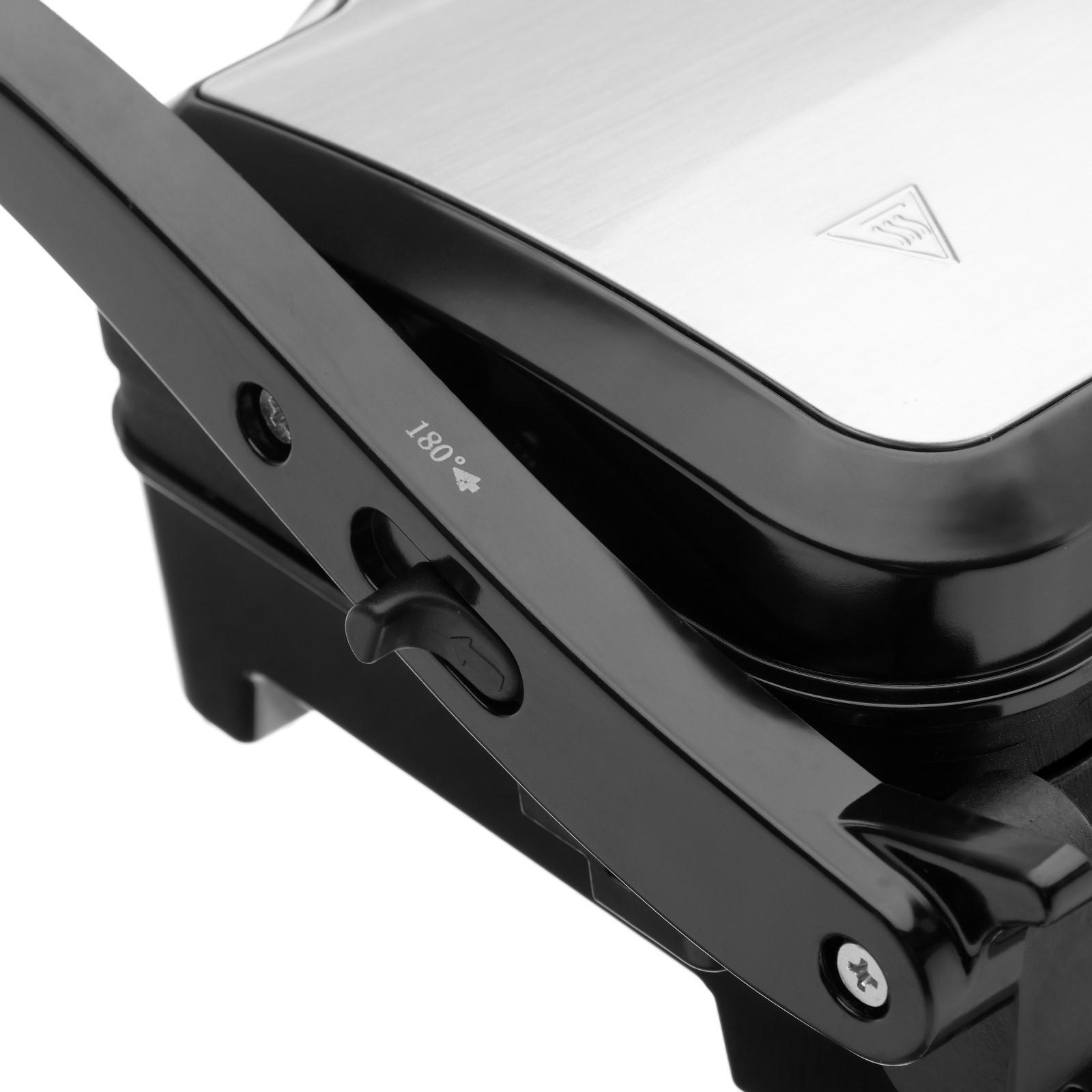 Электрогриль WILLMARK WG-2480, 1800 Вт, антипригарное покрытие, 28х17 см