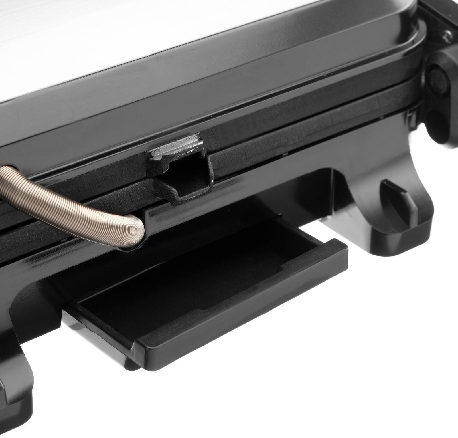 Электрогриль WILLMARK WG-2480, 1800 Вт, антипригарное покрытие, 28х17 см