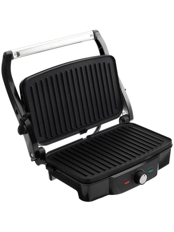 Электрогриль WILLMARK WG-2480, 1800 Вт, антипригарное покрытие, 28х17 см