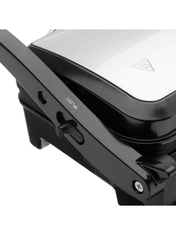 Электрогриль WILLMARK WG-2480, 1800 Вт, антипригарное покрытие, 28х17 см