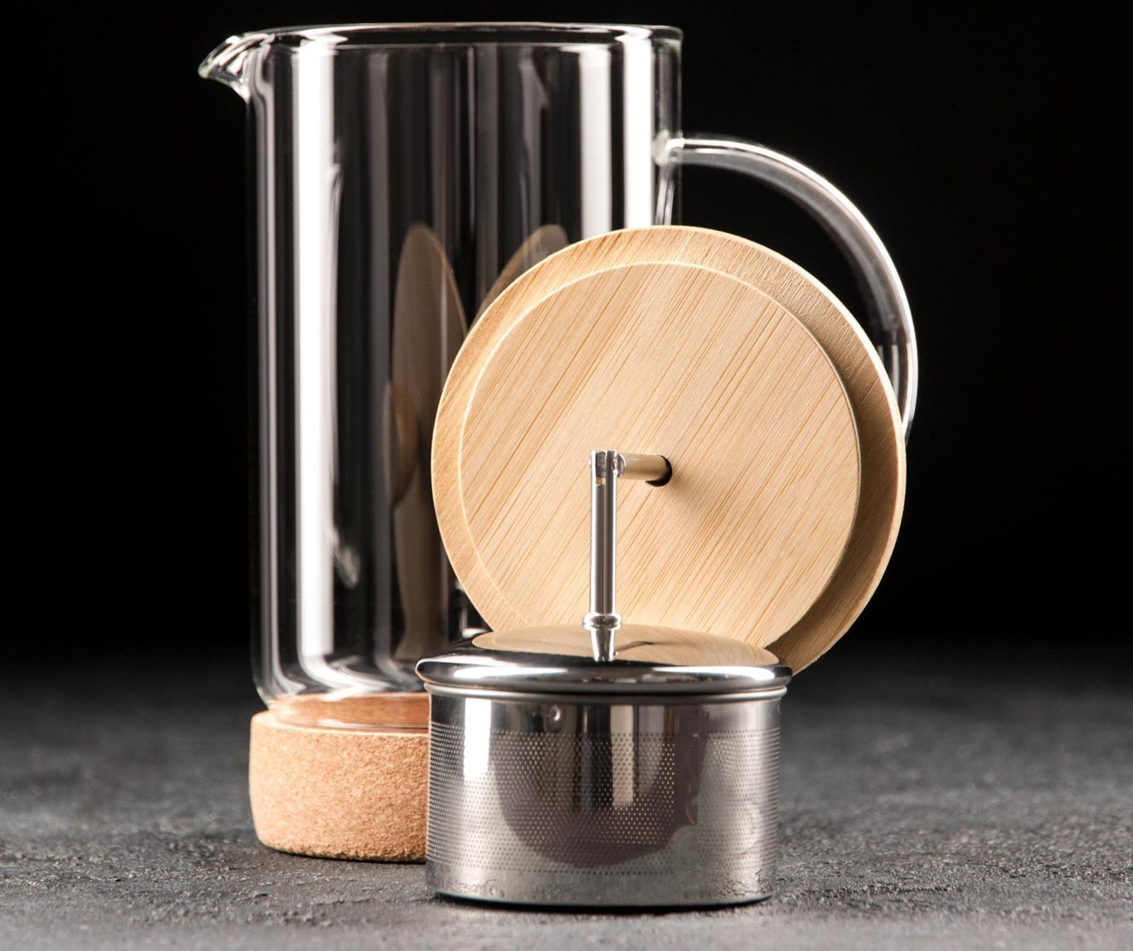 Чайник заварочный стеклянный на подставке «Риальто», 600 мл