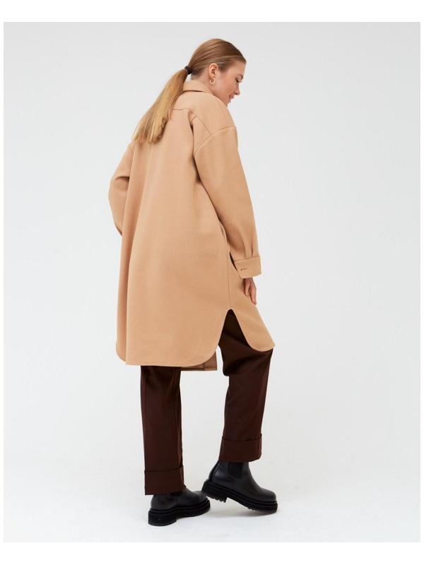 Жакет удлинённый женский MINAKU цвет бежевый, р-р 46