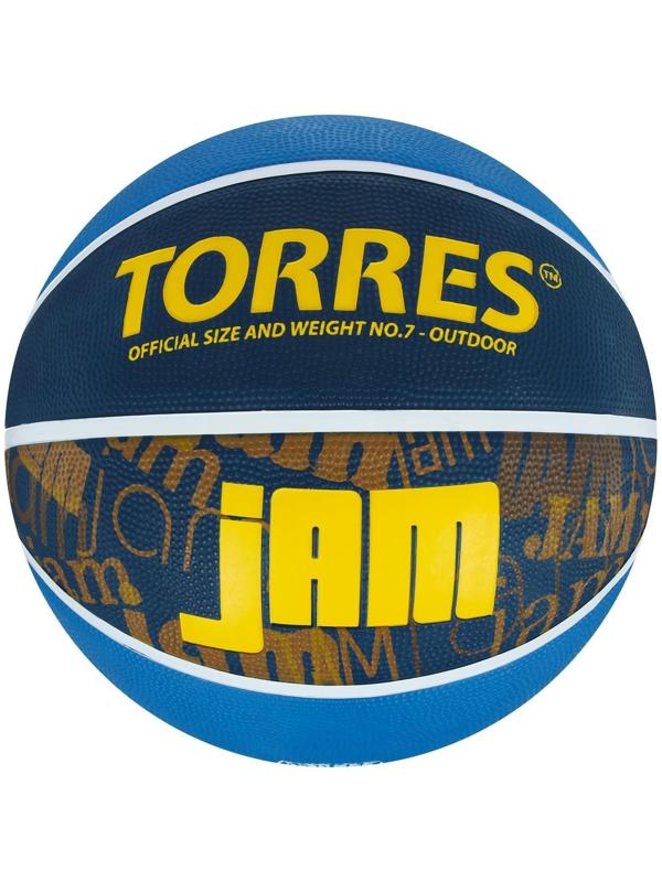 Мяч баскетбольный TORRES Jam, B02047, размер 7