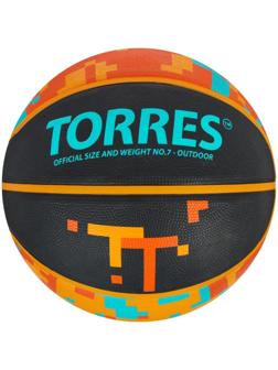 Мяч баскетбольный TORRES TT, B02127, размер 7