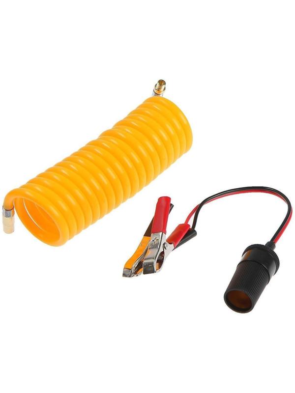 Компрессор автомобильный TORSO, двухпоршневой, 12В, 85 л/мин