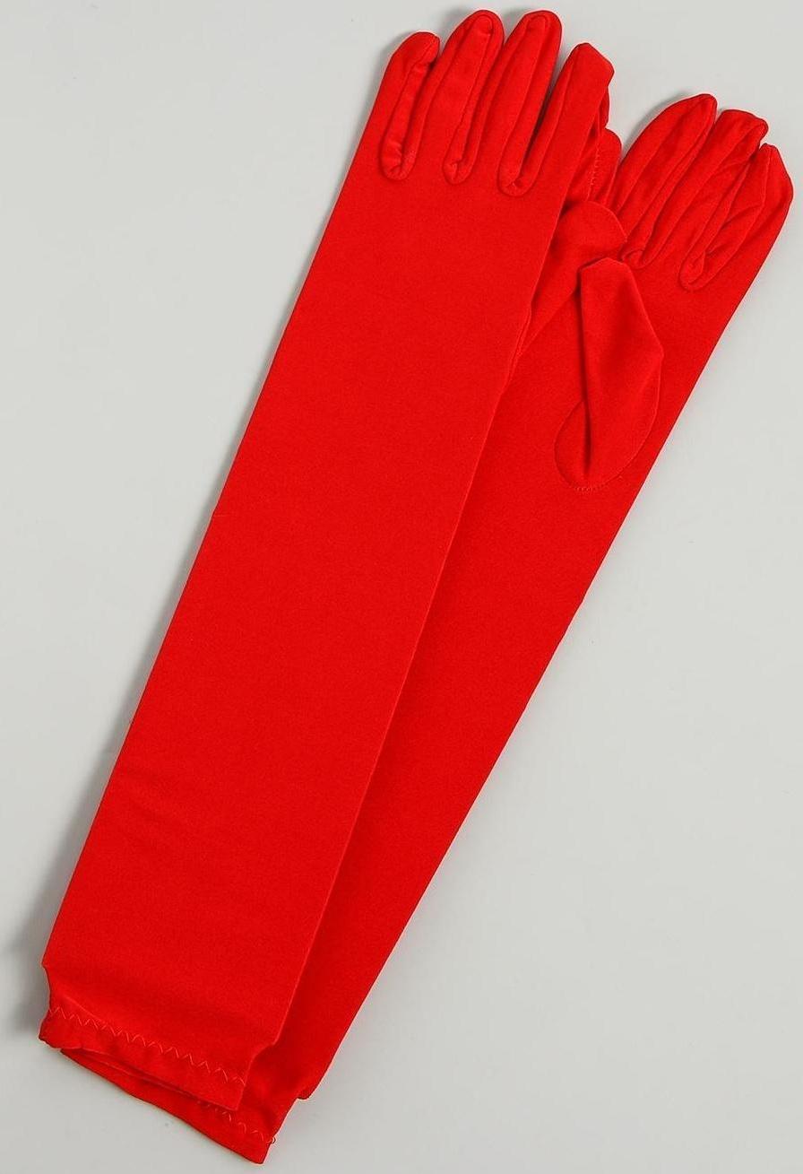 Перчатки красные