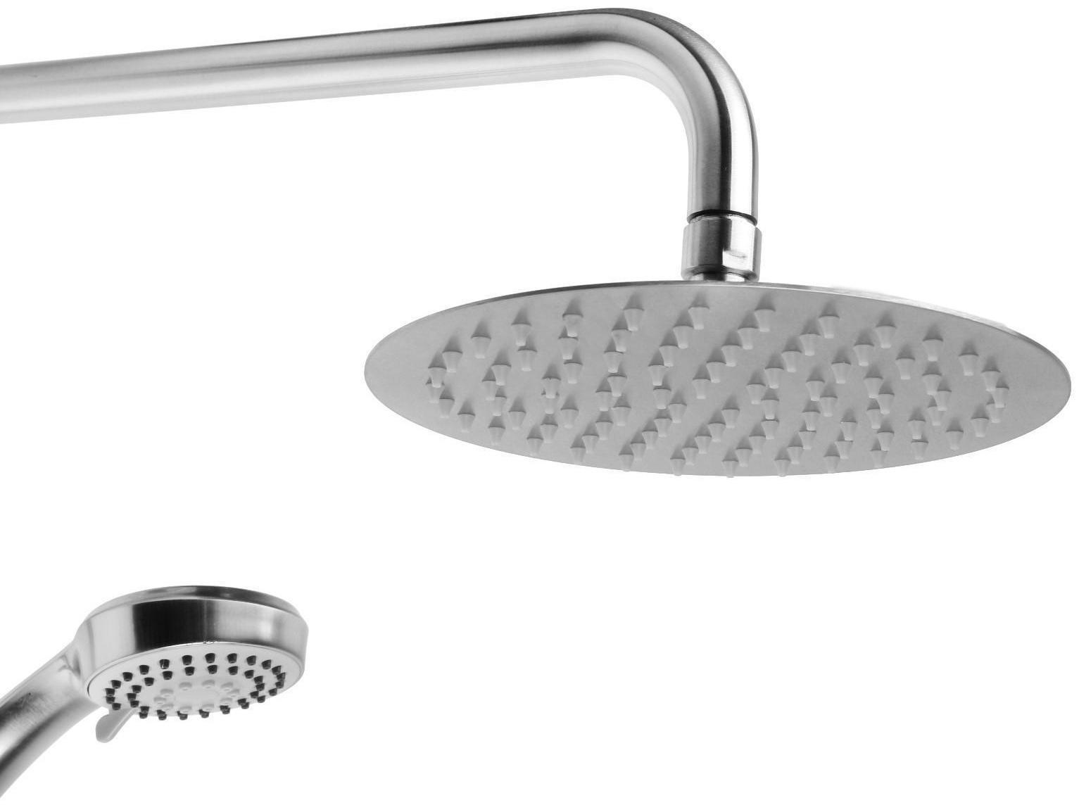 Душевая система Accoona A83103-2, с тропическим душем, нержавеющая сталь, хром