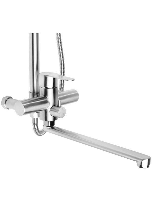 Душевая система Accoona A83103-2, с тропическим душем, нержавеющая сталь, хром