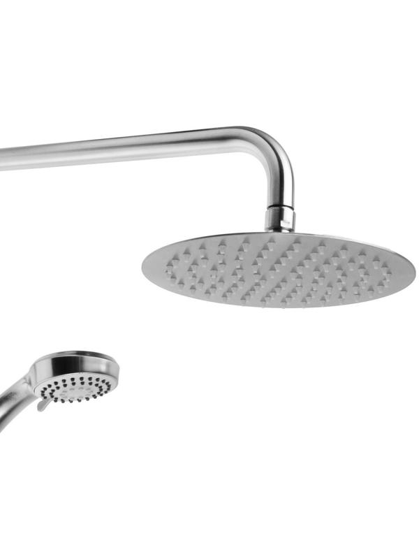 Душевая система Accoona A83103-2, с тропическим душем, нержавеющая сталь, хром