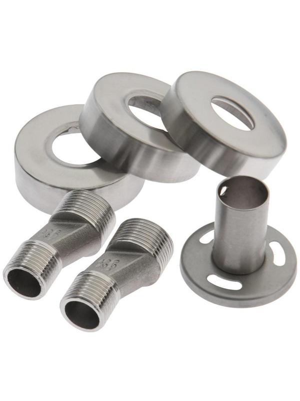 Душевая система Accoona A83103-2, с тропическим душем, нержавеющая сталь, хром