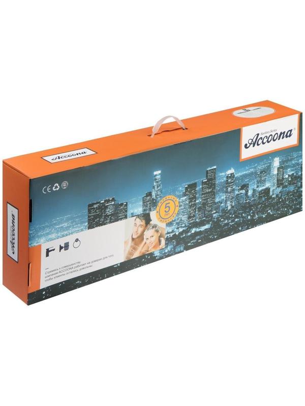 Душевая система Accoona A83103-2, с тропическим душем, нержавеющая сталь, хром