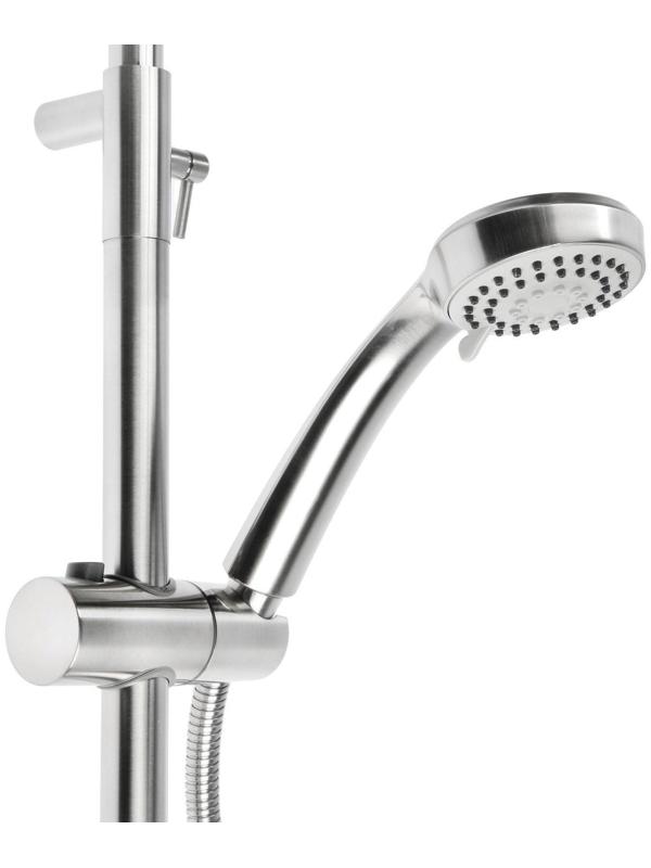 Душевая система Accoona A83103-2, с тропическим душем, нержавеющая сталь, хром