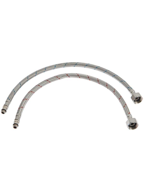 Смеситель для раковины Accoona A96103, однорычажный, с гайкой, нержавеющая сталь, хром