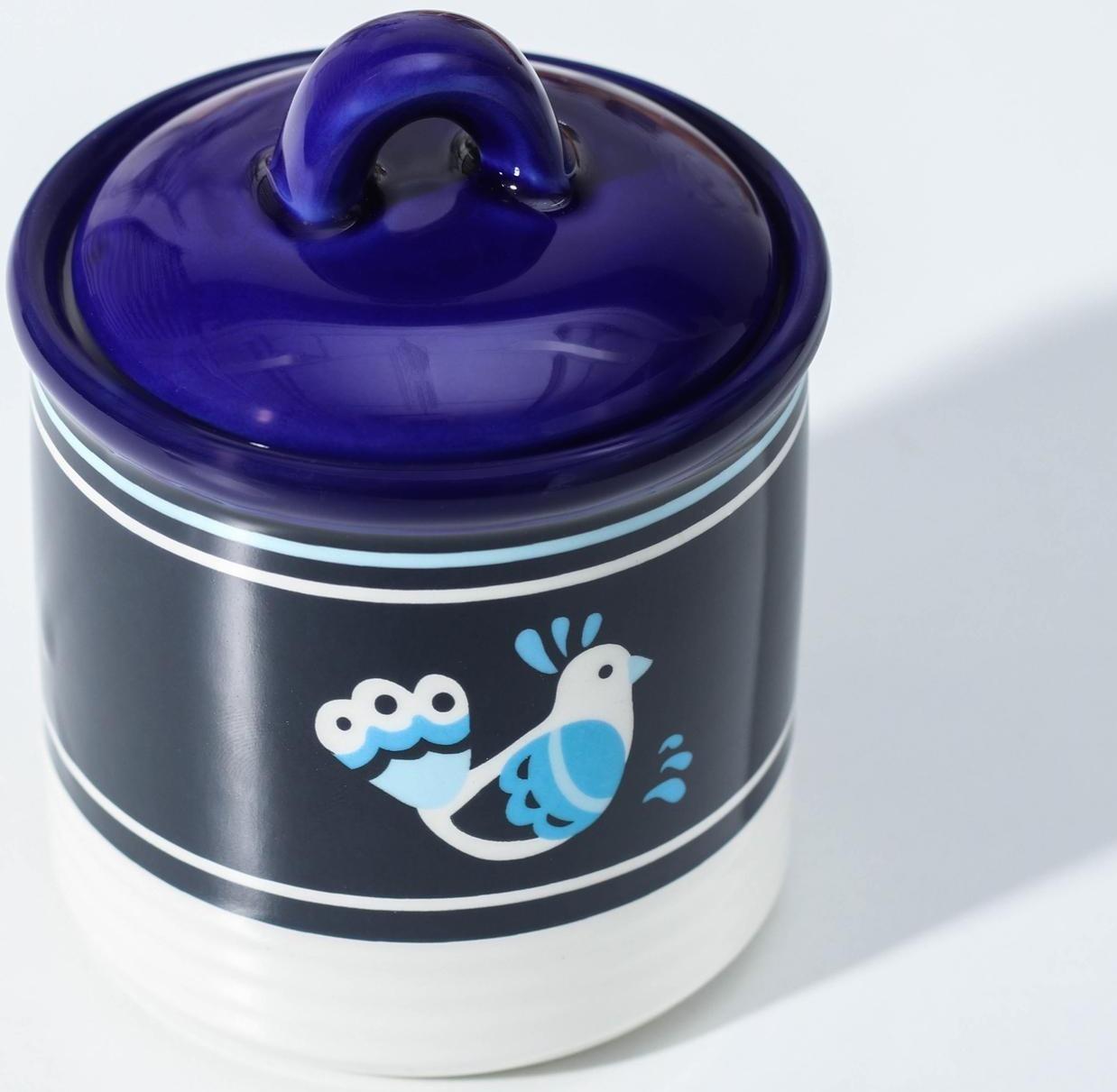 Сахарница Доляна «Свиристель», 150 мл, d=7 см, с крышкой