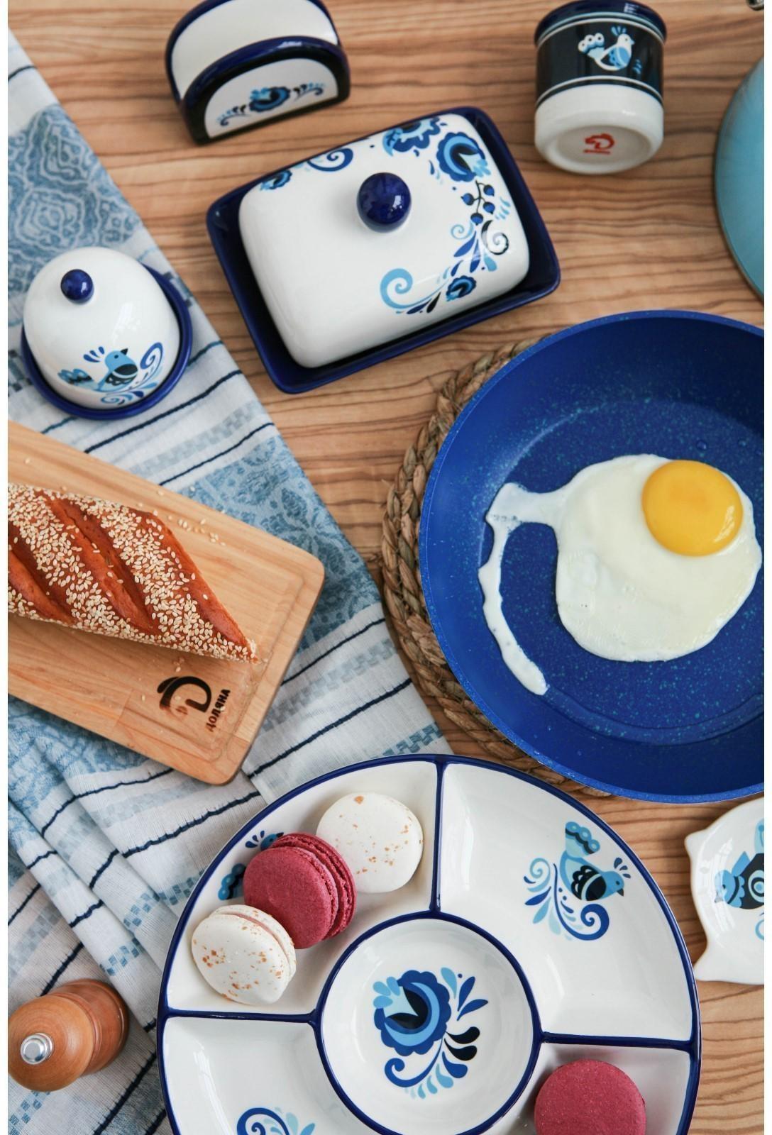 Сахарница Доляна «Свиристель», 150 мл, d=7 см, с крышкой