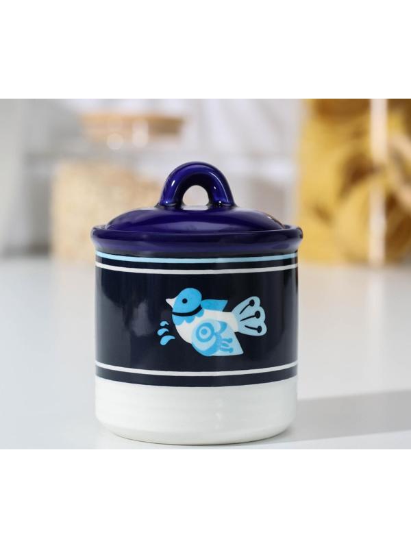 Сахарница Доляна «Свиристель», 150 мл, d=7 см, с крышкой