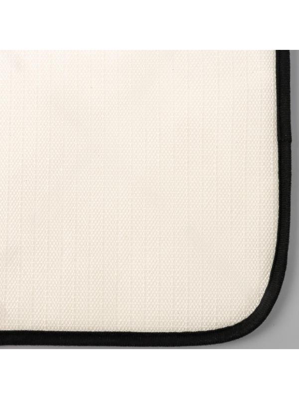 Набор ковриков для ванны и туалета Доляна «Галька геометрическая», 2 шт: 40×50, 50×80 см, цвет МИКС