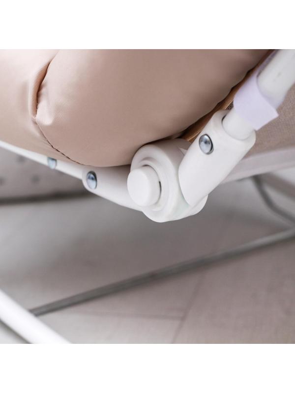 Детский шезлонг Polini kids Звезды, макиато